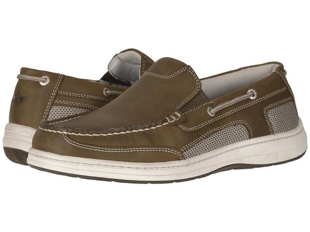 Dockers Tiller (Dark Crazy Horse) Men's Slip on Shoes Product Image