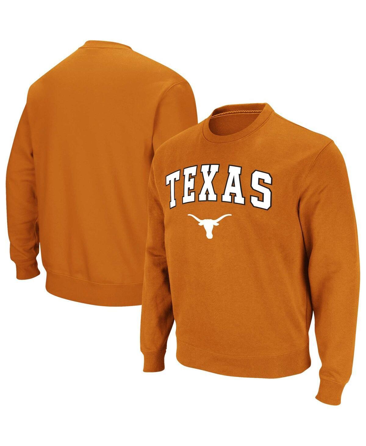 Colosseum Mens Texas Longhorns Arch & Logo Pullover Sweatshirt Product Image