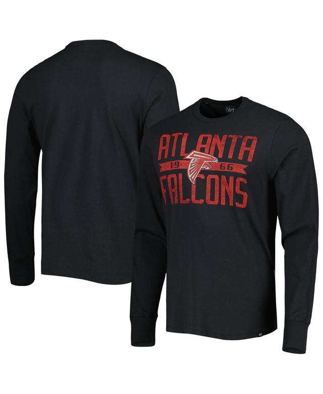 Mens 47 Atlanta Falcons Brand Wide Out Franklin Long Sleeve T-Shirt Product Image