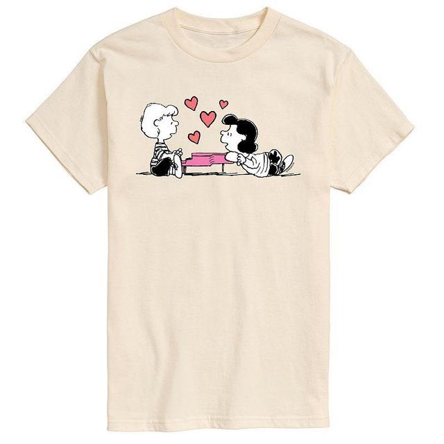 Mens Peanuts Lucy Heart Thoughts Tee Product Image