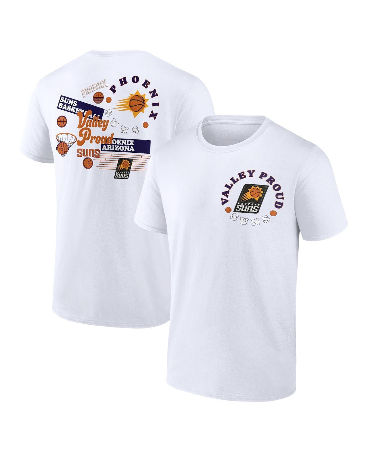 Mens Fanatics White Phoenix Suns Street Collective T-shirt Product Image