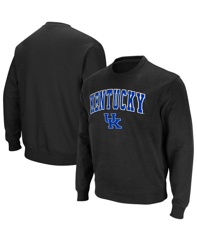 Colosseum Mens Kentucky Wildcats Arch & Logo Pullover Sweatshirt Product Image