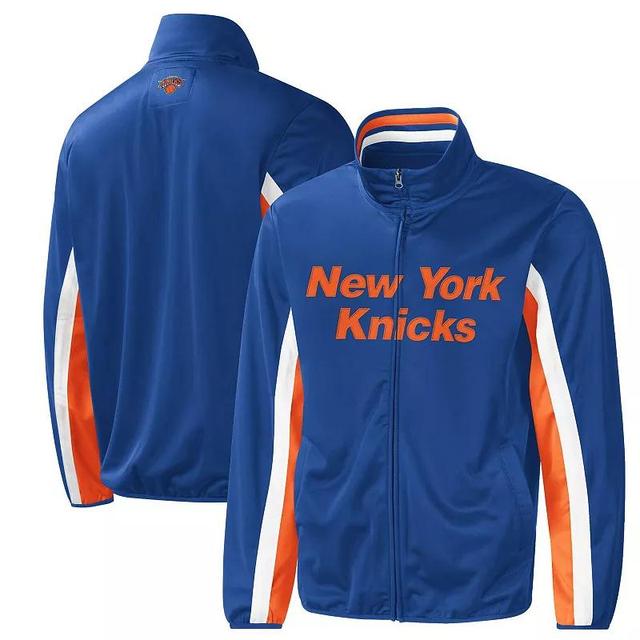 Mens G-III Sports by Carl Banks New York Knicks Contender Wordmark Full-Zip Track Jacket Product Image