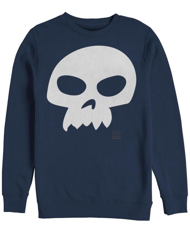 Disney Pixar Mens Toy Story Sid Skull Costume, Crewneck Fleece Product Image