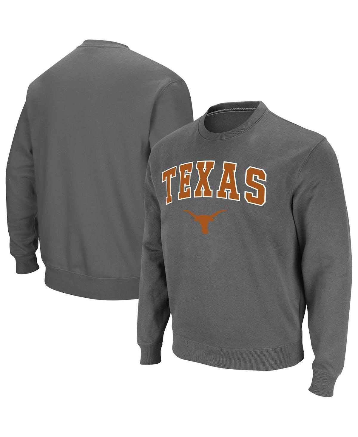 Colosseum Mens Texas Longhorns Arch & Logo Pullover Sweatshirt Product Image