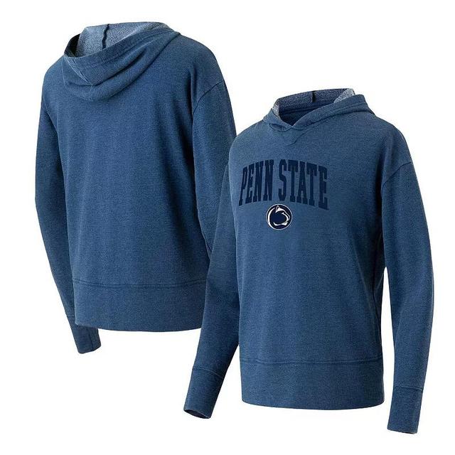 Womens Concepts Sport Penn State Nittany Lions Volley Long Sleeve Hoodie T-Shirt Blue Product Image