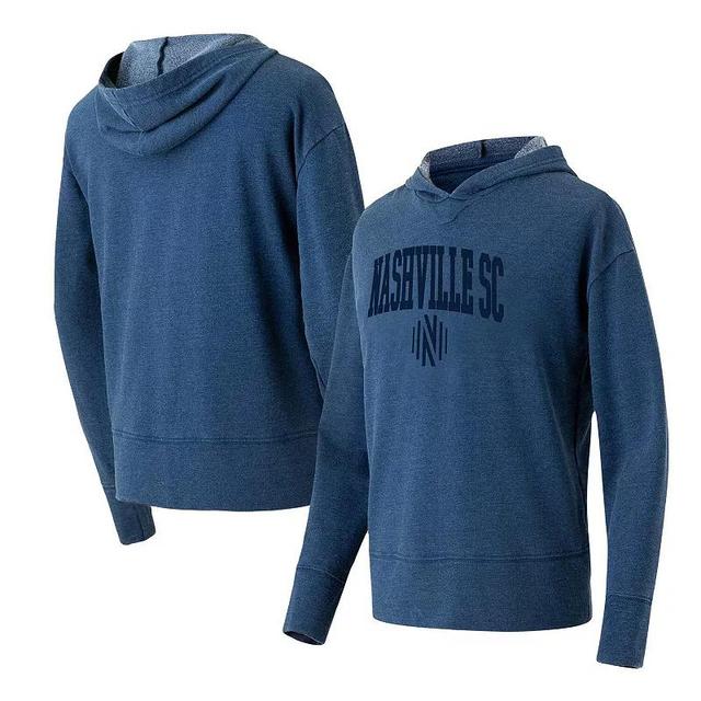 Womens Concepts Sport Navy Nashville SC Volley Hoodie Long Sleeve T-Shirt Mls Blue Product Image