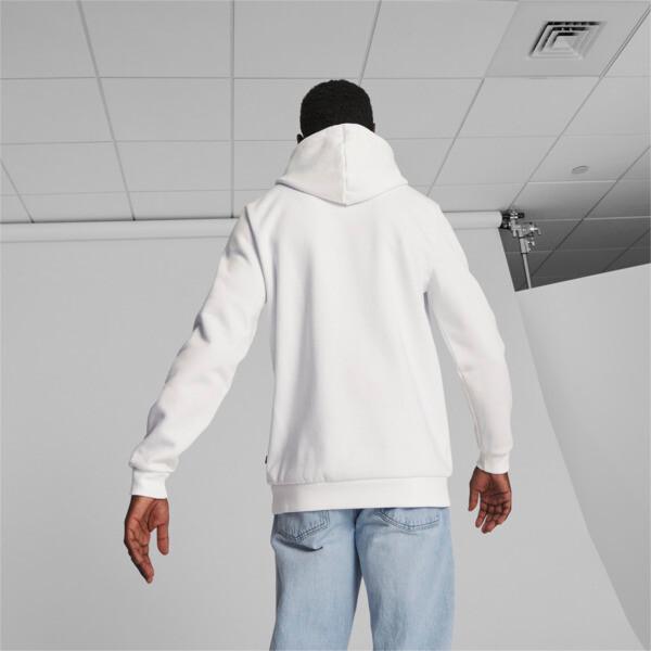 PUMA Essentials Big Logo Men's Hoodie in White, Size XXS Product Image