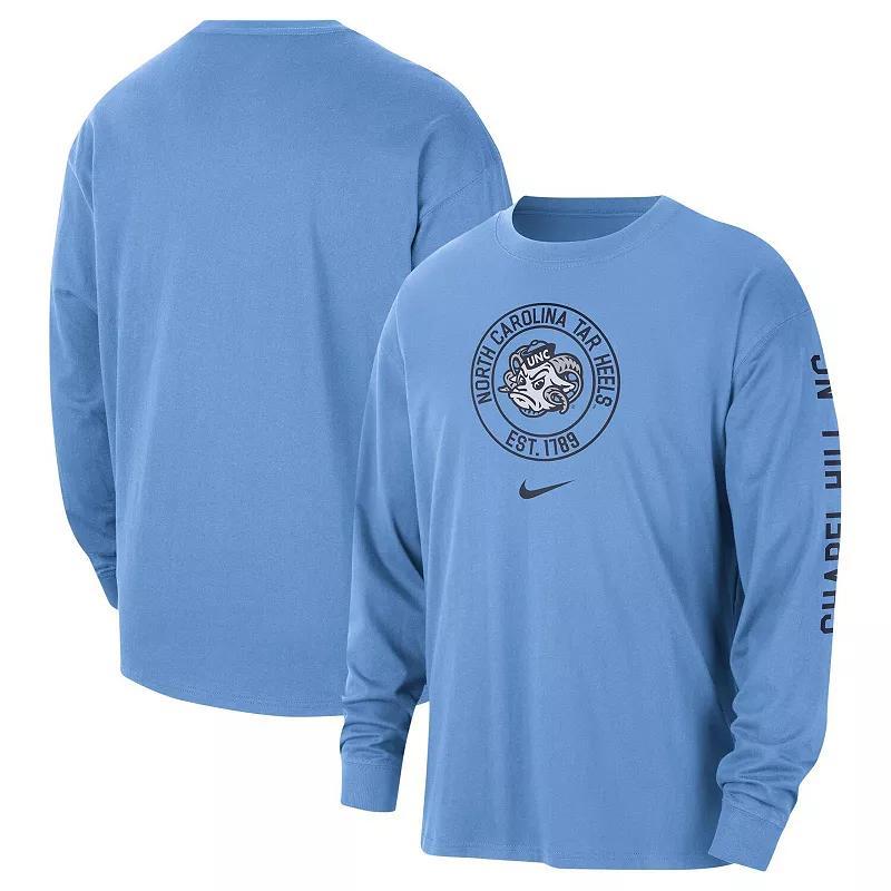 UNC Max90 Nike Men's College Long-Sleeve T-Shirt Product Image