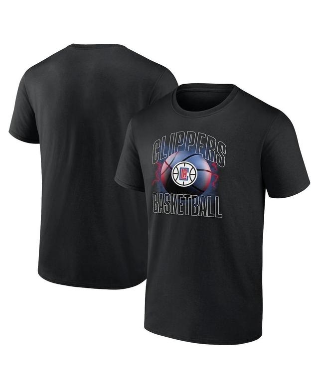 Fanatics Mens Black La Clippers Match Up T-Shirt Product Image