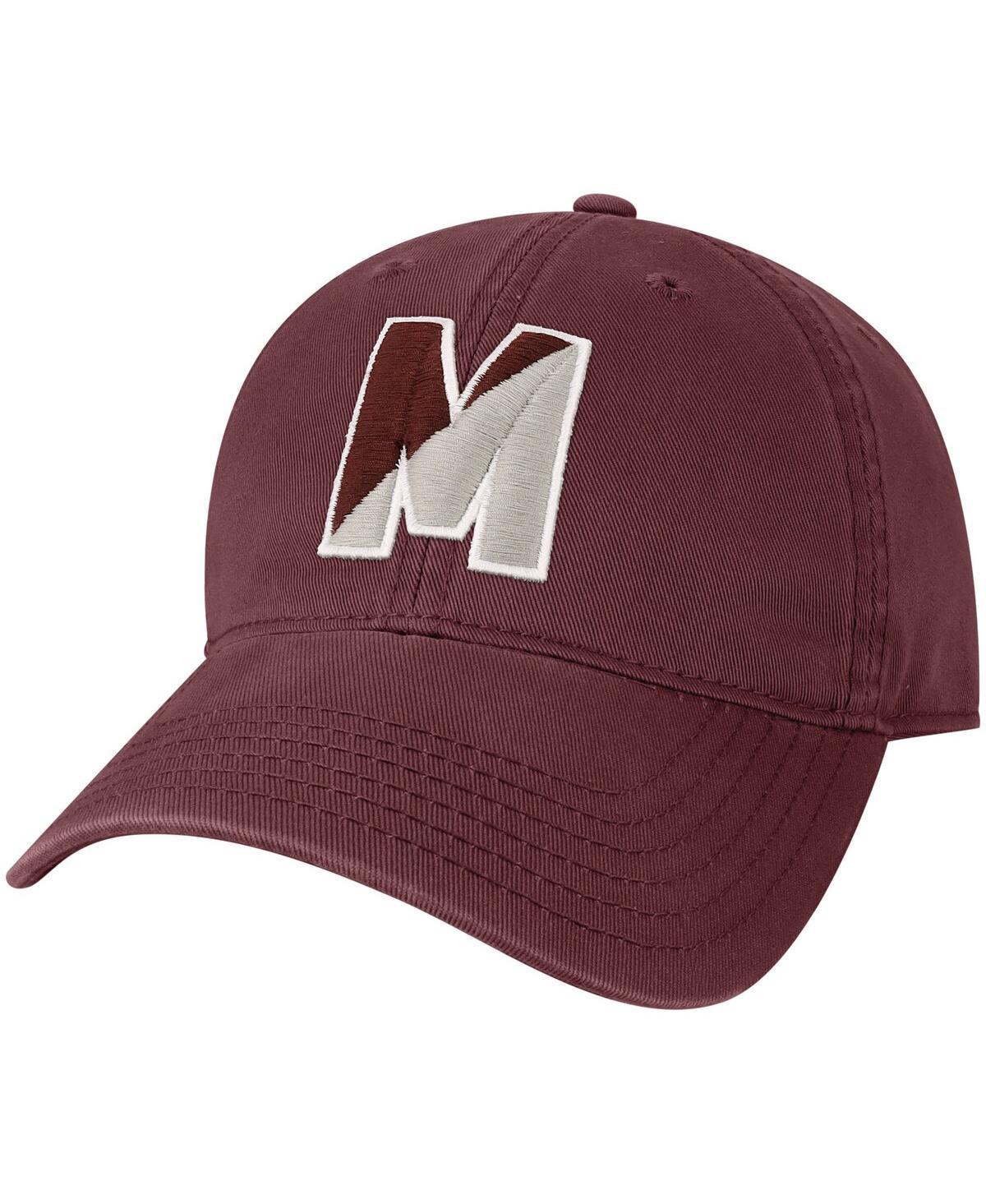 Mens Maroon Mississippi State Bulldogs Varsity Letter Adjustable Hat Product Image