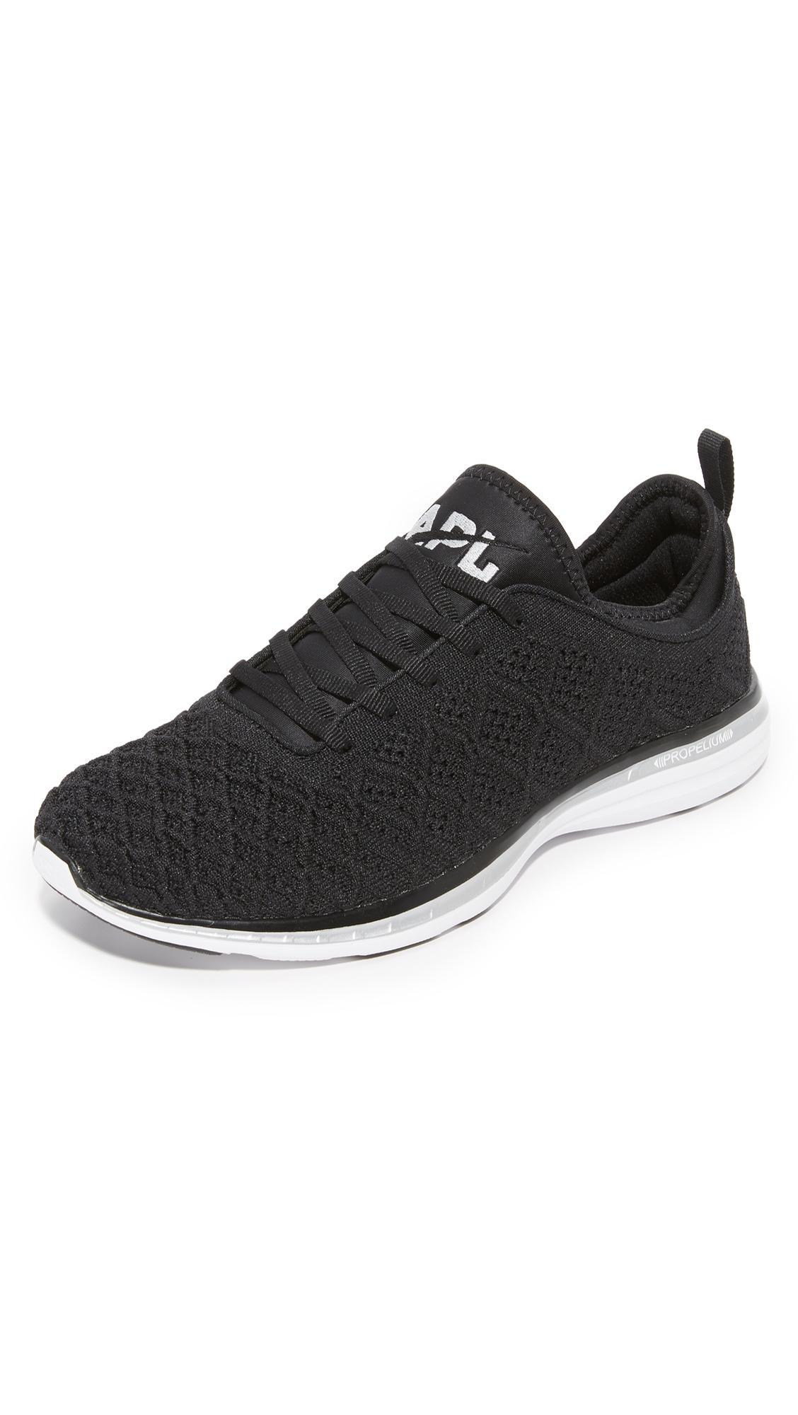 Athletic Propulsion Labs (APL) Techloom Phantom Metallic Silver) Men's Shoes Product Image