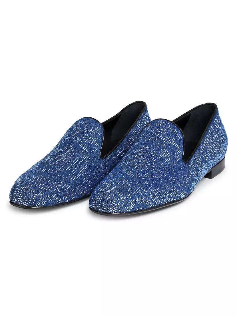 Stone-Embellished Slippers Product Image