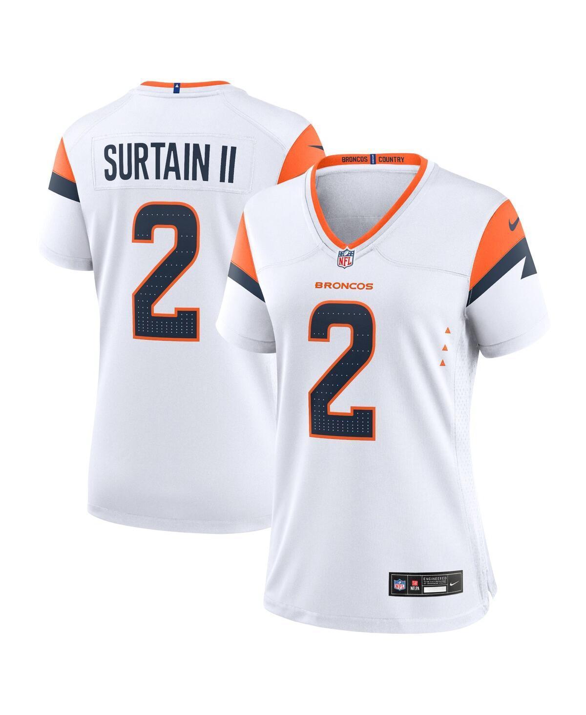 Patrick Surtain II Denver Broncos Nike Womens NFL Game Football Jersey Product Image