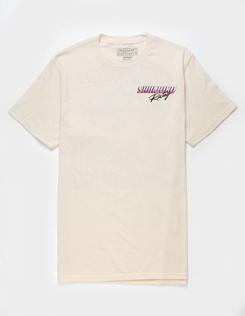 PLEASANT GETAWAY Shinjuku Racing Mens Tee Product Image