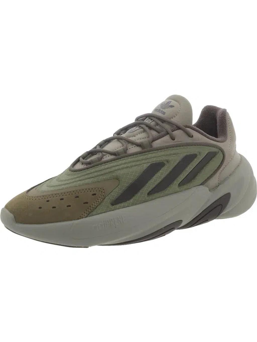 adidas Originals Mens adidas Originals Ozelia - Mens Walking Shoes Olive/Grey/Olive Product Image