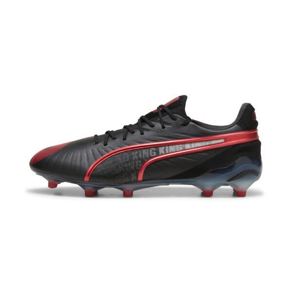 PUMA KING ULTIMATE Launch Edition Firm Ground/Artificial Ground Men's Soccer Cleats Shoes in Red Product Image