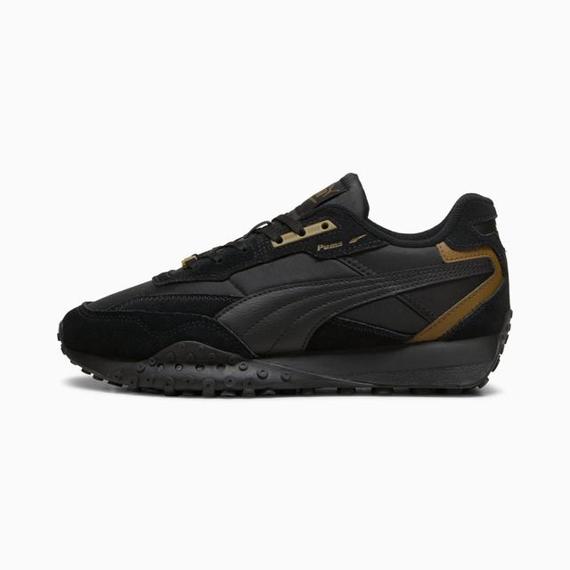 PUMA Blktop Rider Men's Sneakers in Black/Wild Willow Product Image