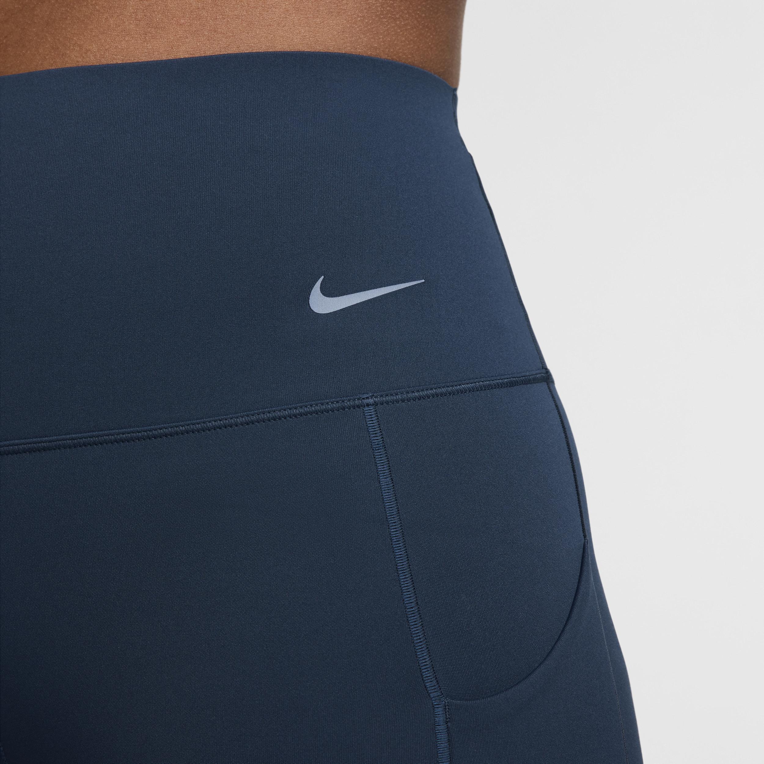 Nike Women's Universa Medium-Support High-Waisted 8" Biker Shorts with Pockets Product Image