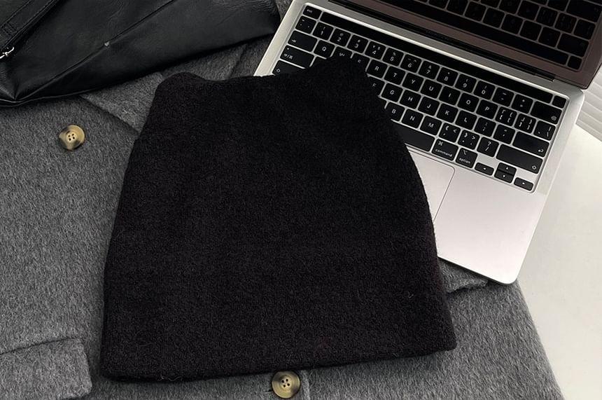 Cat Ear Knit Beanie Product Image