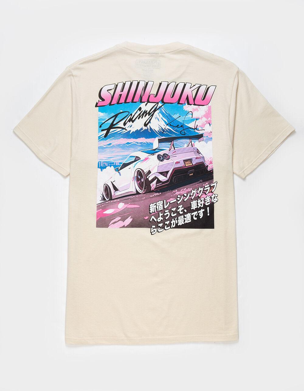 PLEASANT GETAWAY Shinjuku Racing Mens Tee Product Image