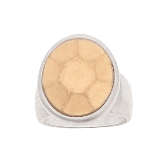 Bella Uno Two Tone Ring, Womens Product Image