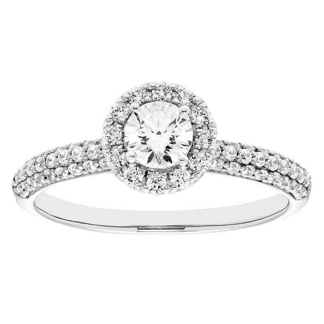 The Regal Collection IGL Certified 3/4 Carat T.W. Diamond Engagement Ring, Womens White Product Image