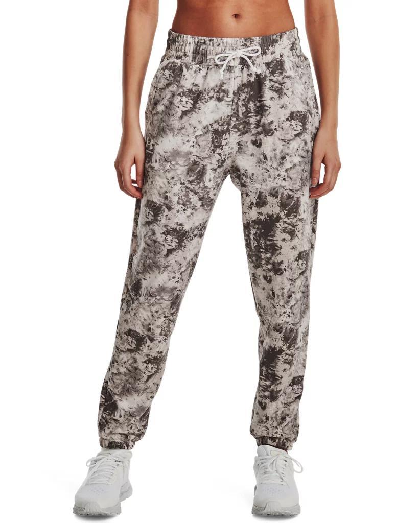 Women's UA Rival Terry Printed Joggers product image