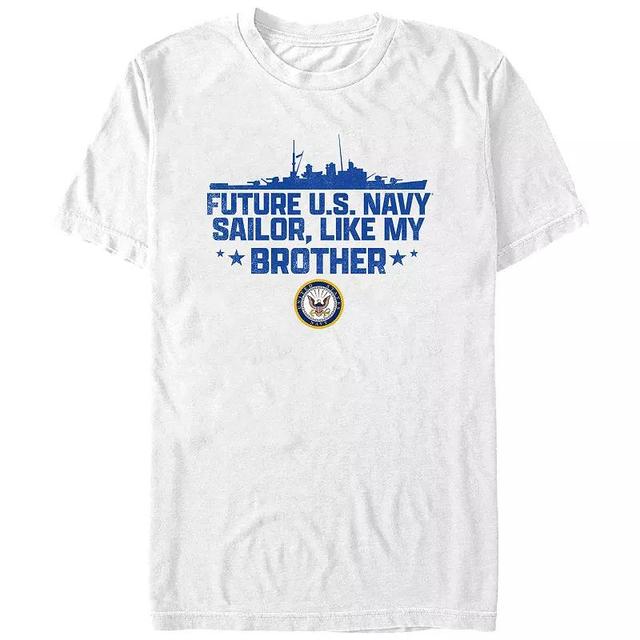 Mens Future U.S. Navy Sailor, Like My Brother Graphic Tee Product Image