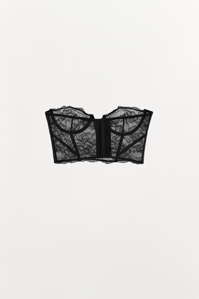 LACE UNDERWIRE CORSET Product Image