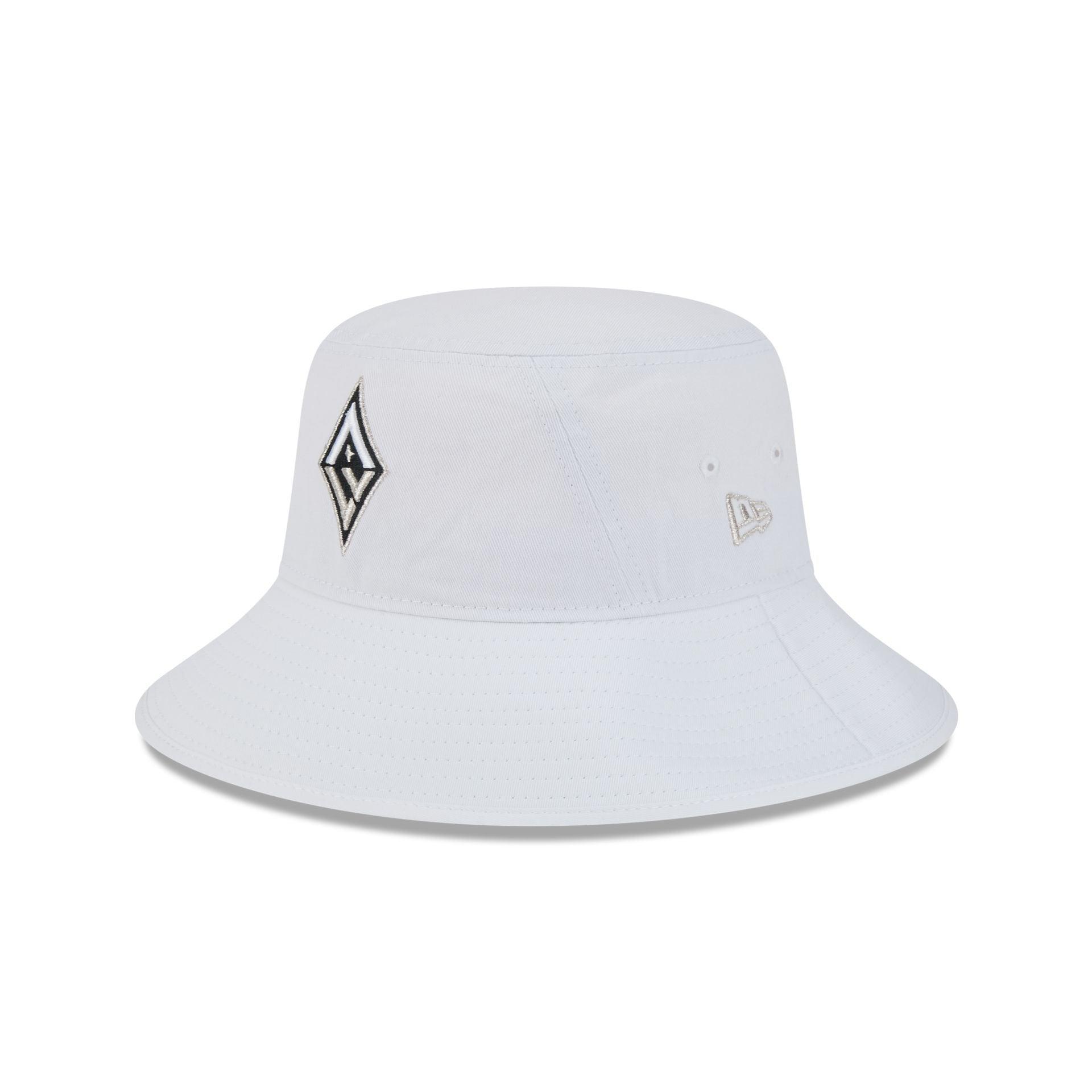 Las Vegas Aces Optic White Bucket Hat Male Product Image