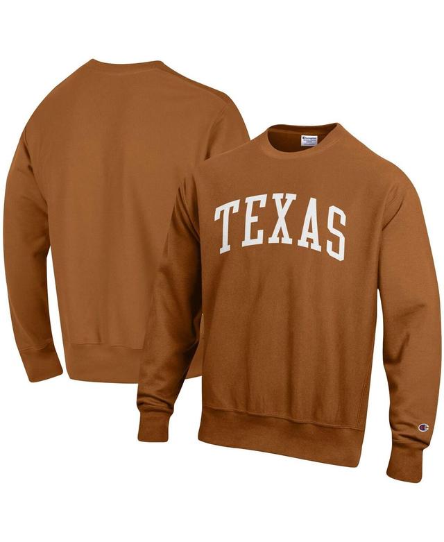 Mens Champion Texas Orange Texas Longhorns Arch Reverse Weave Pullover Sweatshirt Product Image