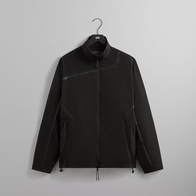 Kith 101 Wrinkle Nylon Madison Track Jacket - Black Male Product Image