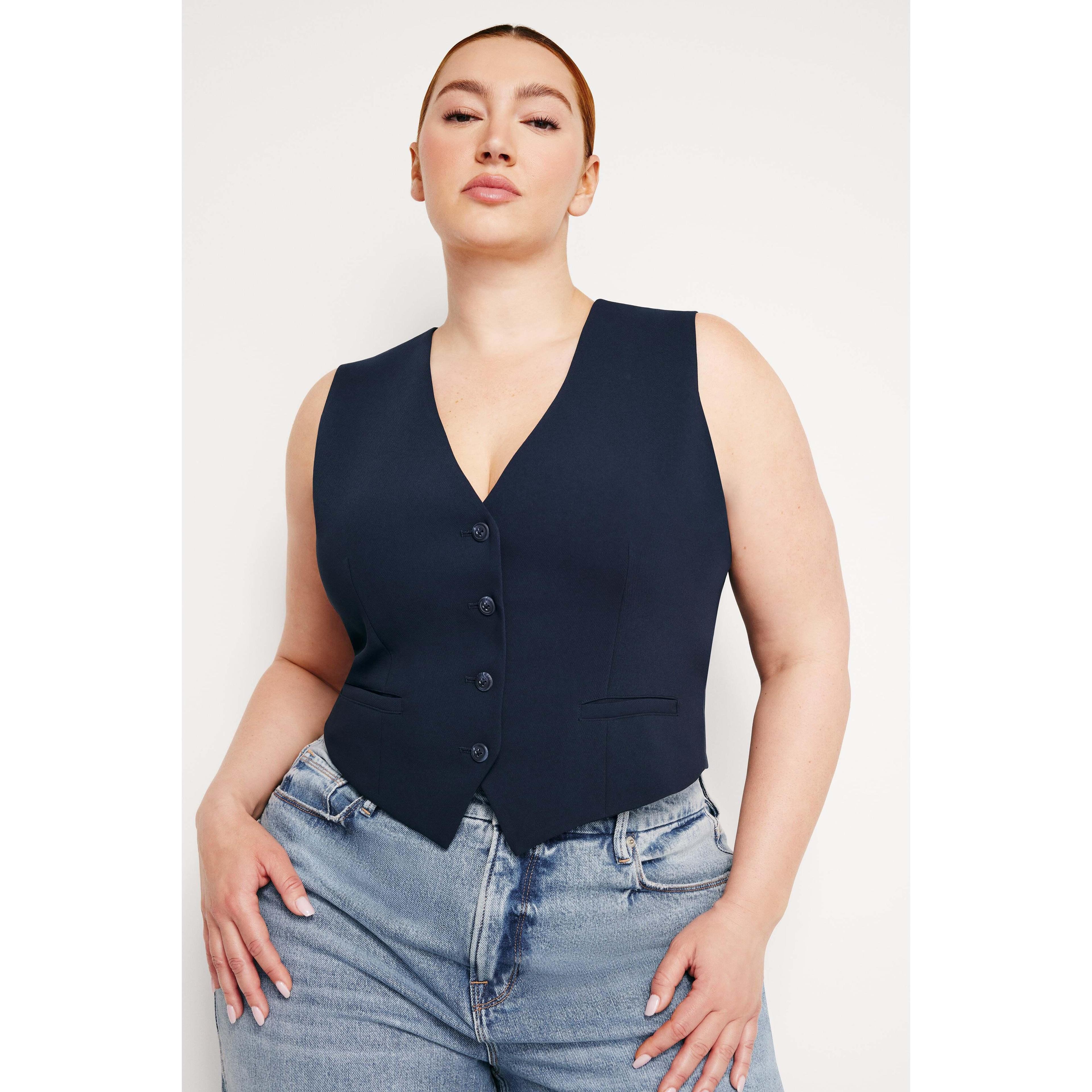 Womens Luxe Suiting Vest Top Product Image