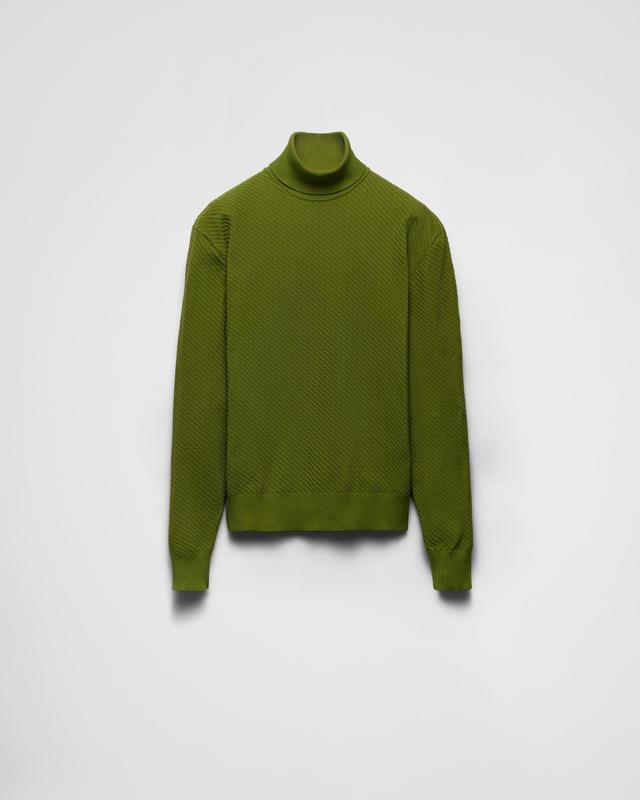 Re-Nylon turtleneck sweater Product Image