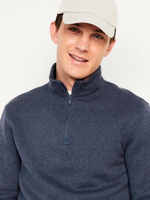 Quarter-Zip Sweater Product Image