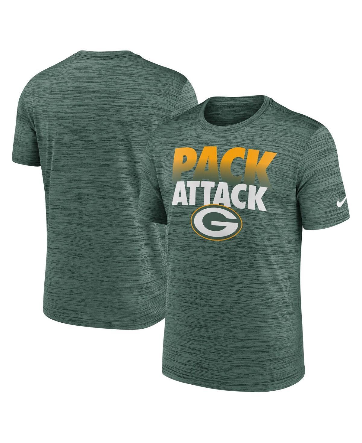 Mens Nike Green Green Bay Packers Local Velocity Performance T-shirt Product Image