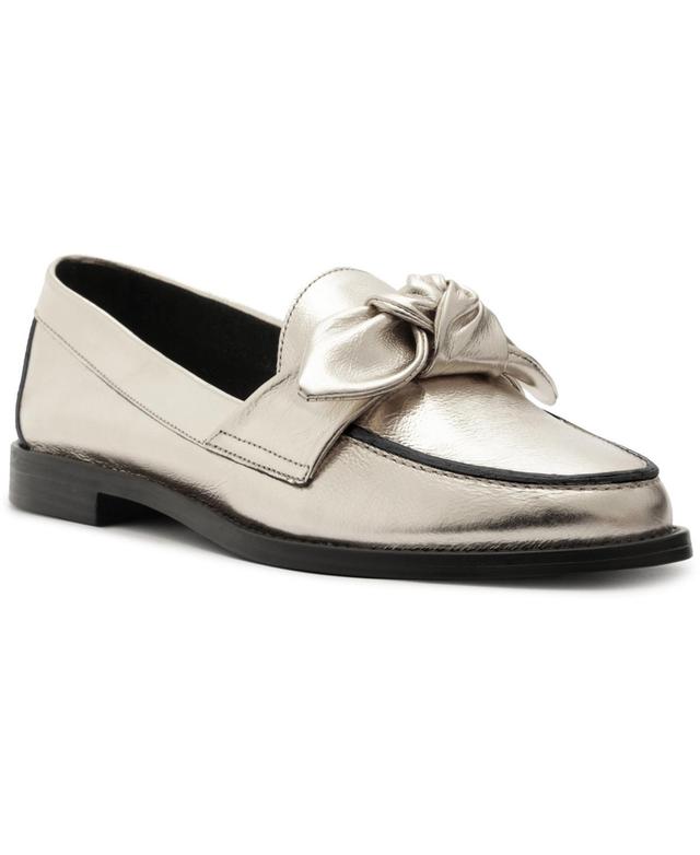 Arezzo Womens Cassidy Round Toe Loafers Product Image