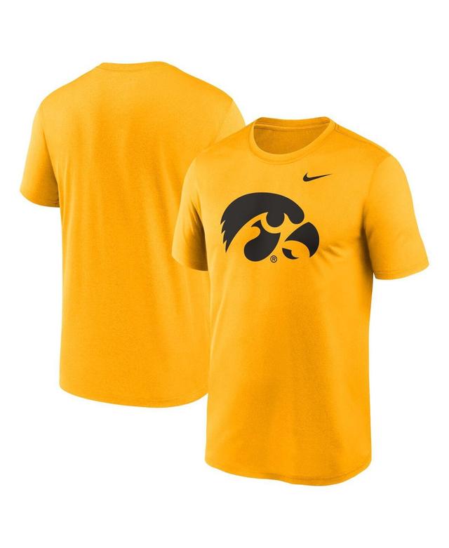 Nike Mens Gold Iowa Hawkeyes Primetime Legend Logo T-Shirt Product Image