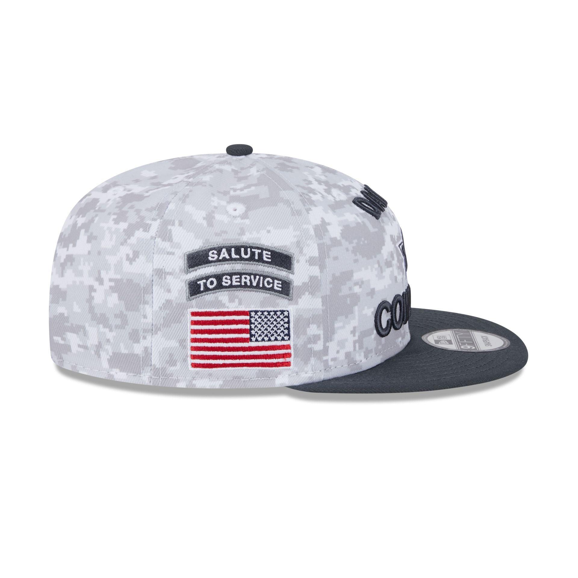 Dallas Cowboys 2024 Salute to Service 9FIFTY Snapback Hat Male Product Image