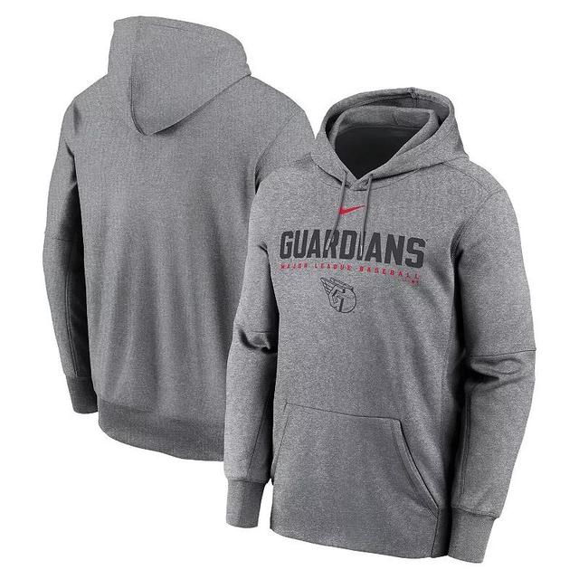 Cleveland Guardians Men’s Nike Therma MLB Pullover Hoodie Product Image