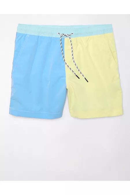 AE Colorblock 5 Swim Trunk Men's Product Image