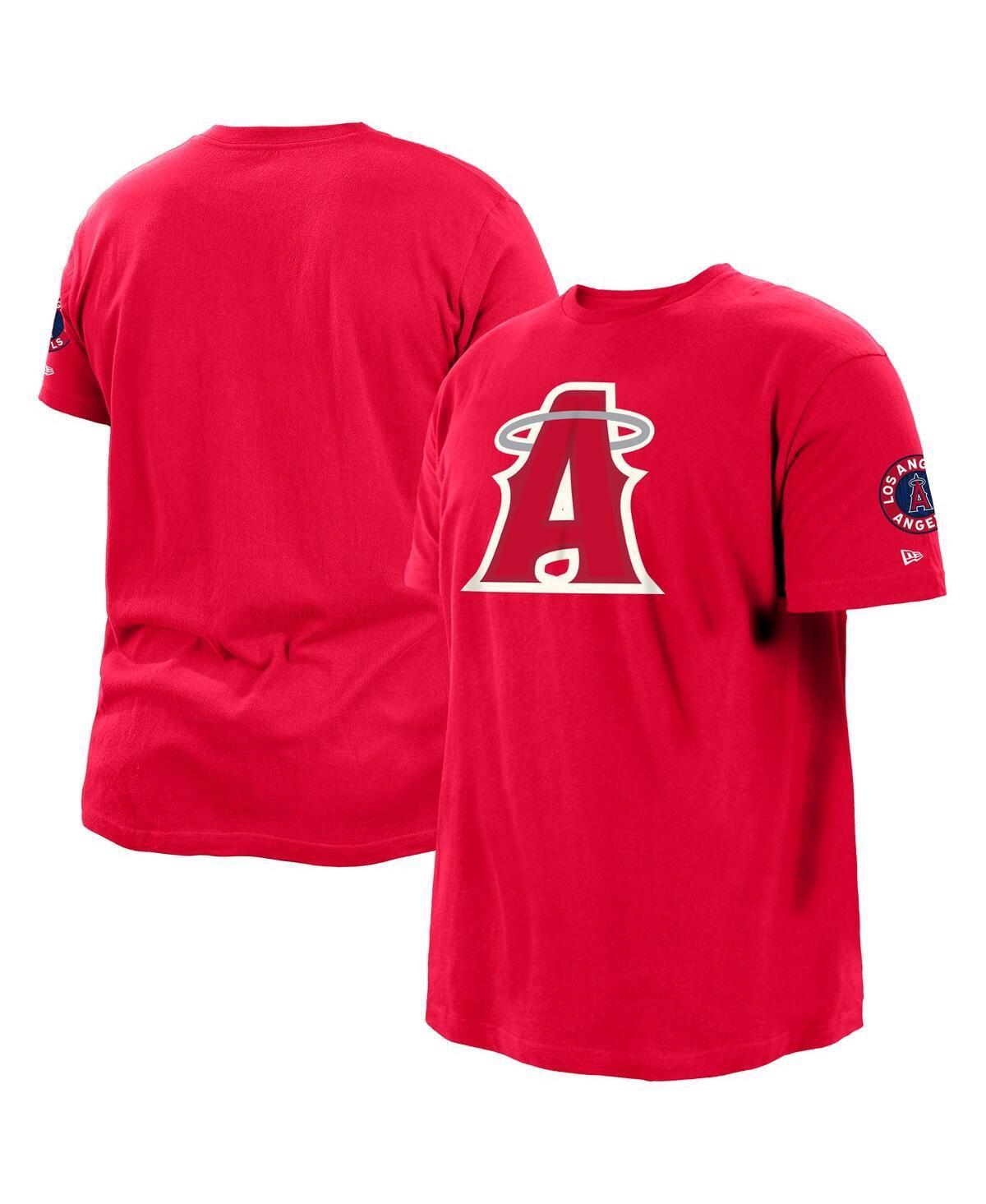 Mens New Era Red Los Angeles Angels City Connect Big and Tall T-shirt Product Image