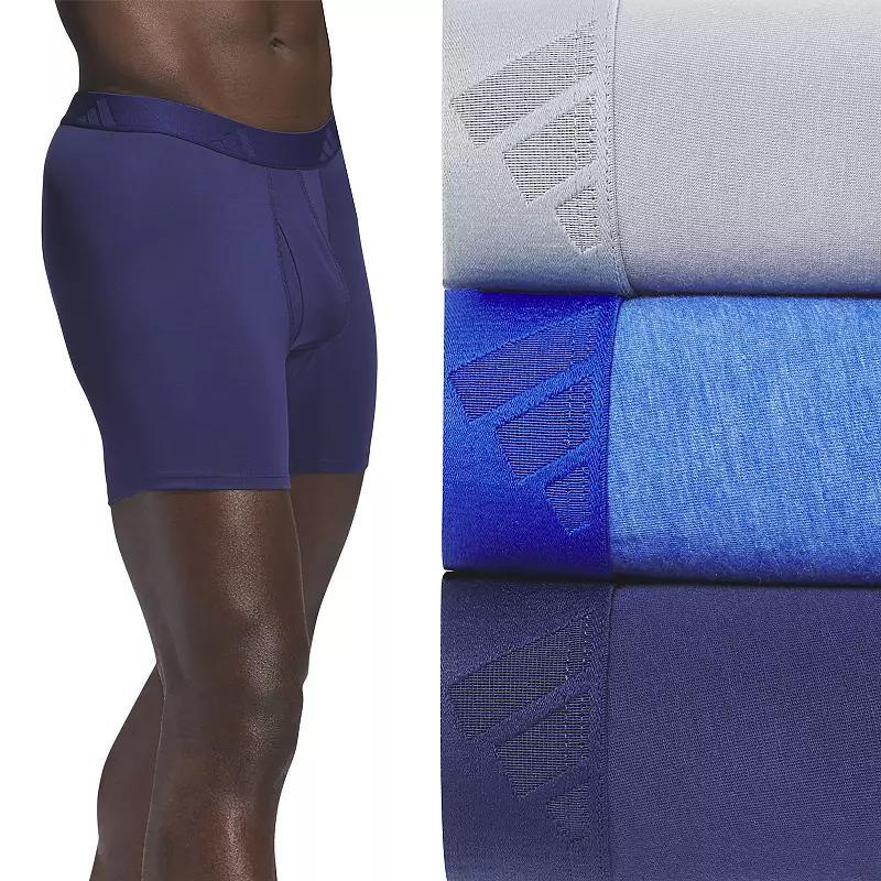 Mens adidas 3-Pack Luxe Comfort Boxer Briefs Product Image