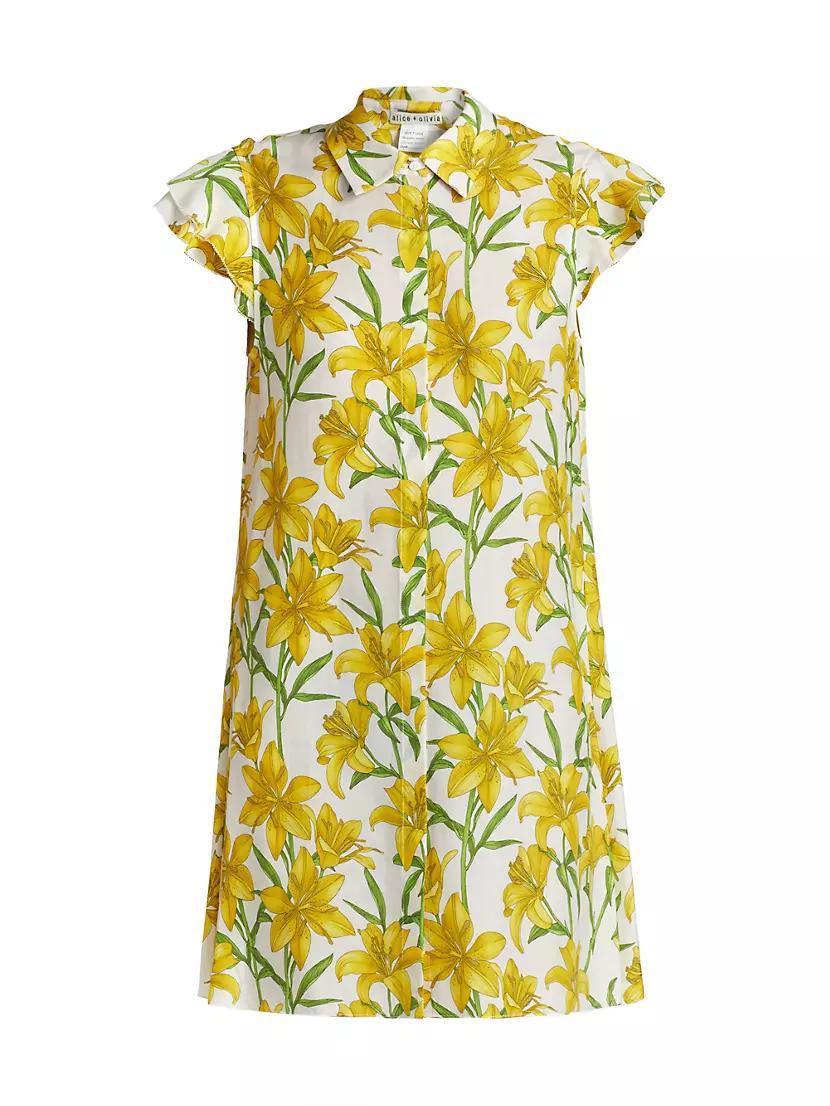 Jem Floral Cap-Sleeve Shirtdress product image