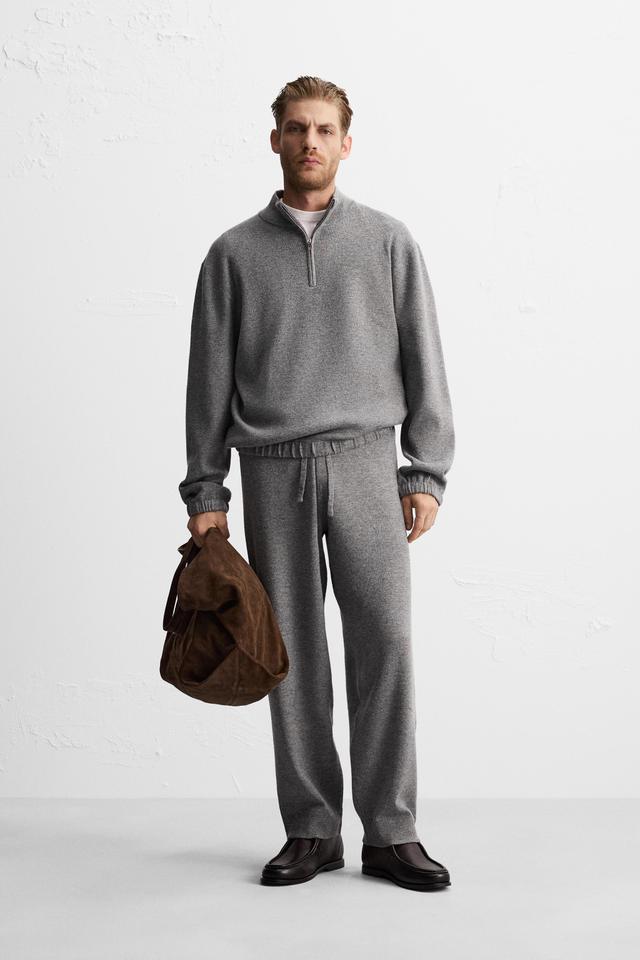 QUARTER ZIP SWEATER Product Image