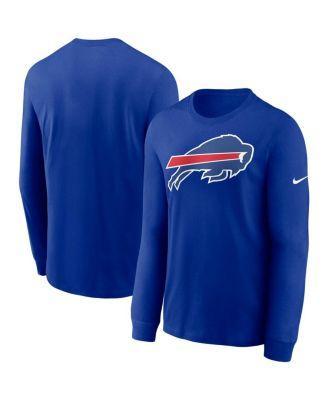 Mens Nike Royal Buffalo Bills Primary Logo Long Sleeve T-Shirt Product Image