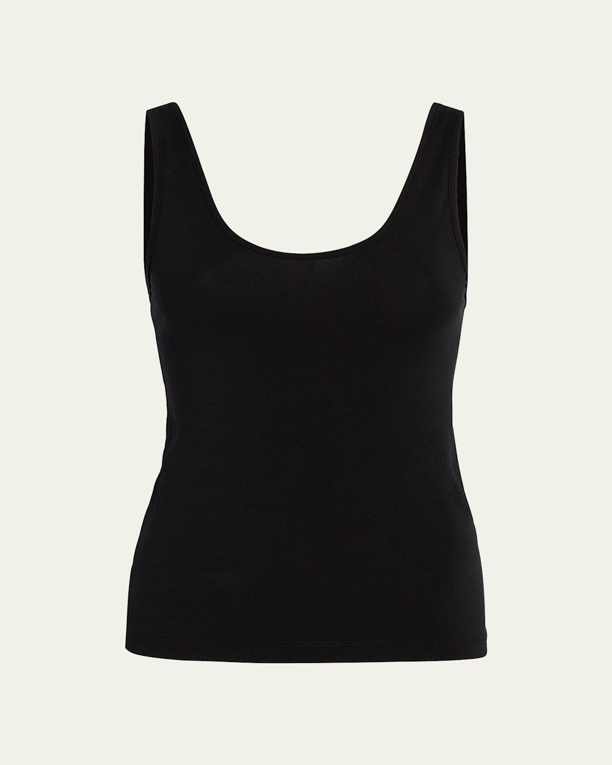 Womens Stretch-Cotton Tank Top product image