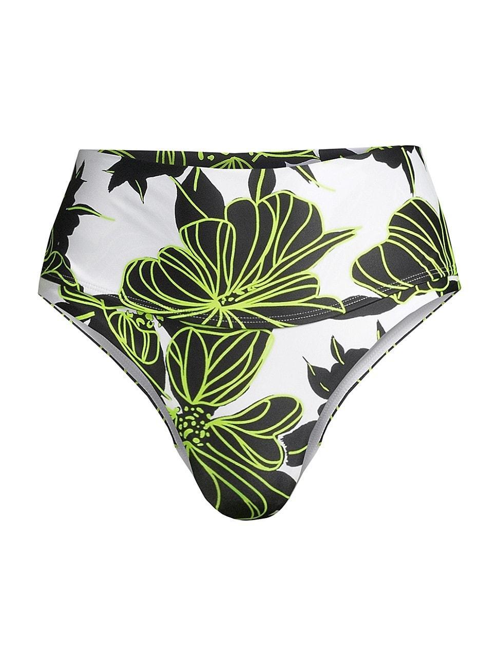 Womens Sea Of Petals Bikini Bottom Product Image