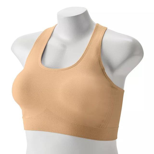 Plus Size Tek Gear Seamless Low-Impact Sports Bra, Womens Product Image